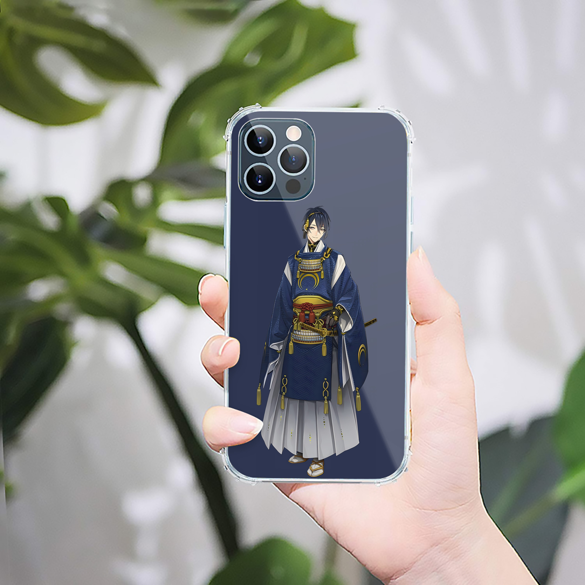 （画像用） 刀剣乱舞 Touken Ranbu 【iPhone 12シリーズ対応】透明スマホケース（クリアソフトケース）